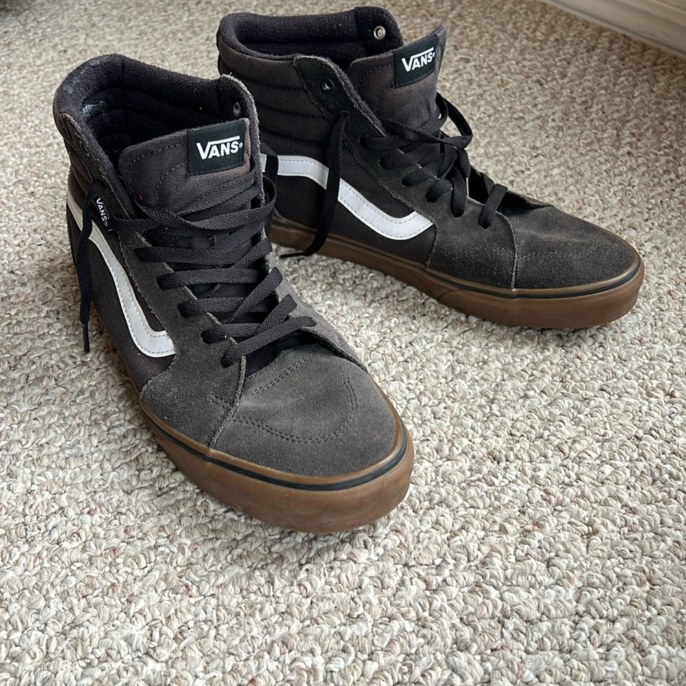 Vans 11.5  Raven Grey High-Tops